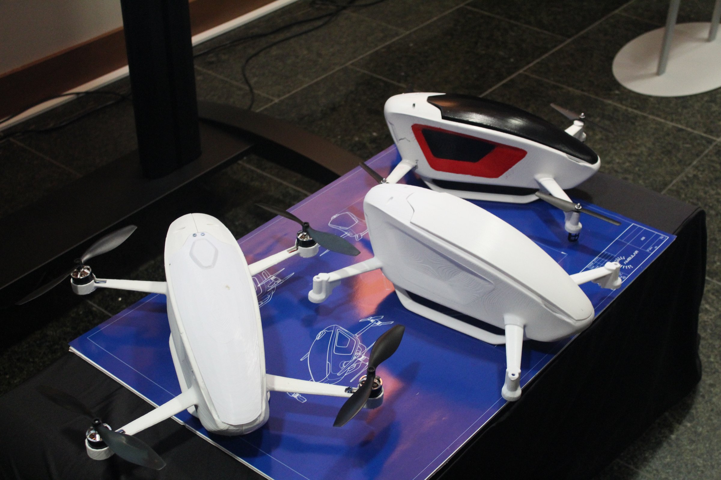 Quarter-scale prototypes in profile