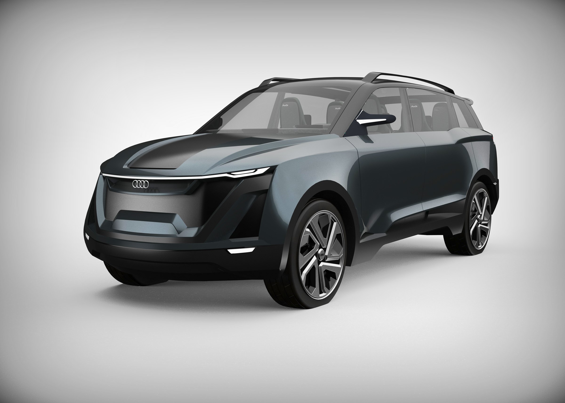 QS-Sphere exterior CMF, graphite grey