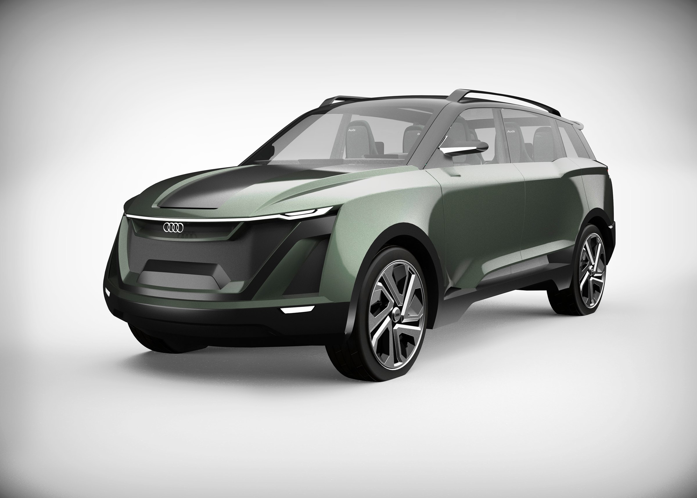 QS-Sphere exterior CMF, sage green
