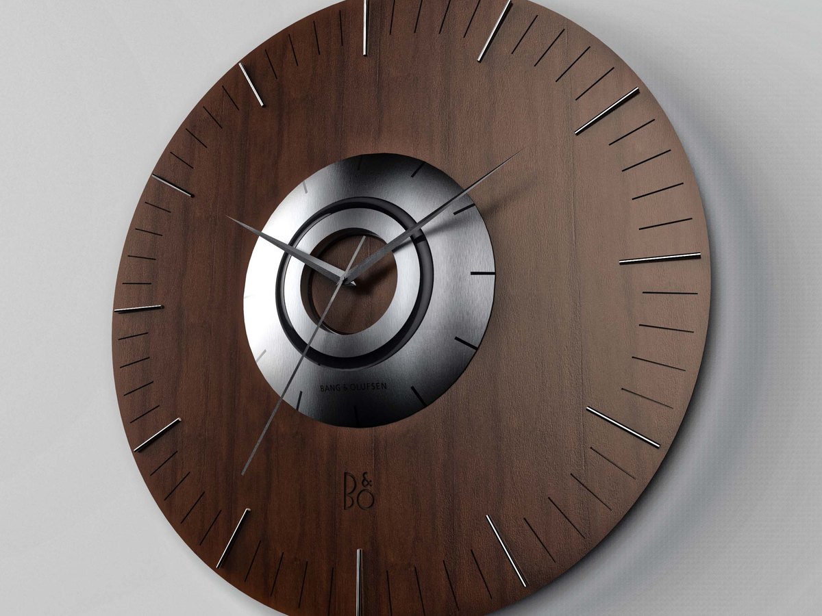 B&O wall clock concept — FADU academic study