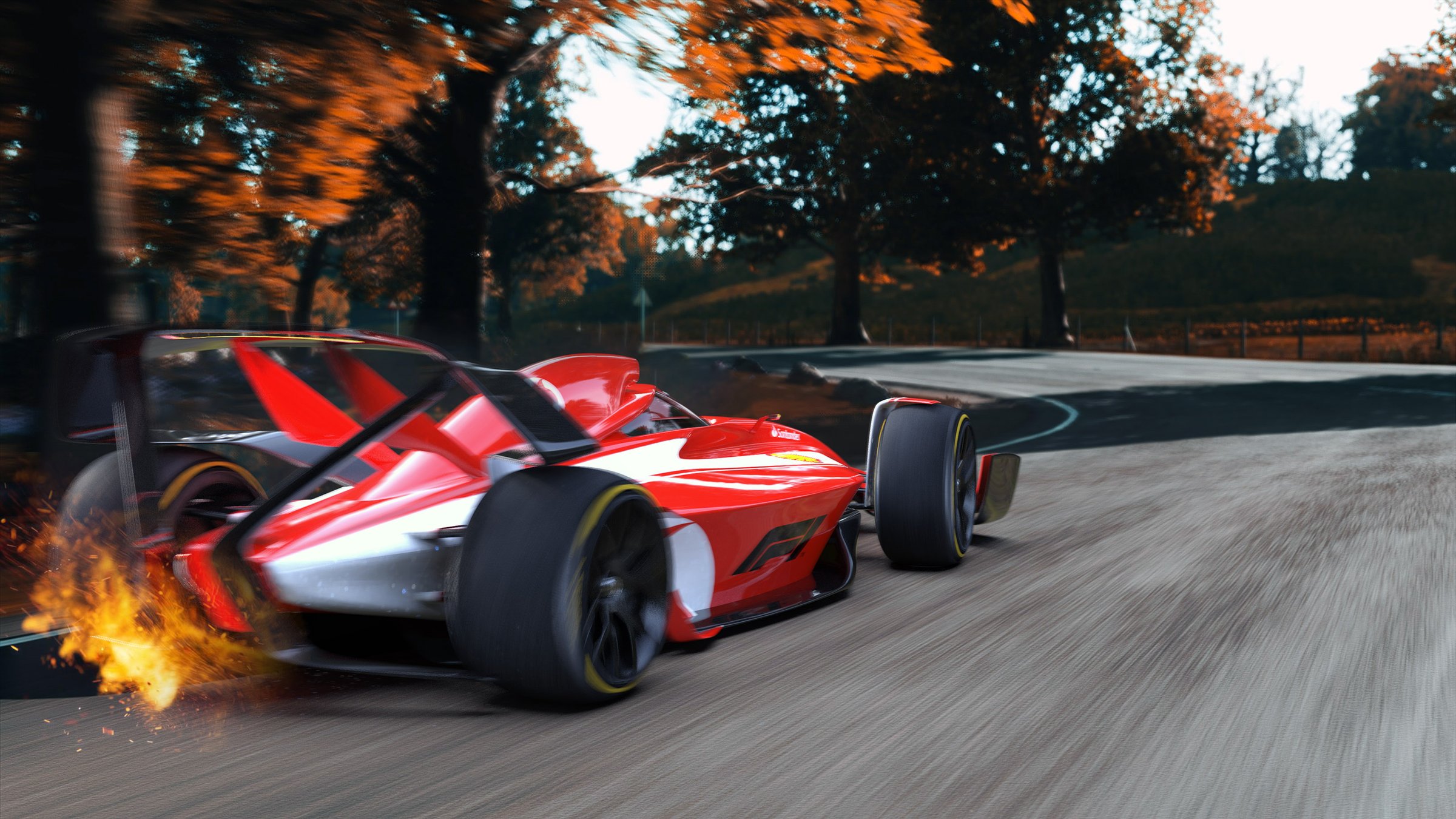 F1 Ferrari — Formula 1 concept in Scuderia colours