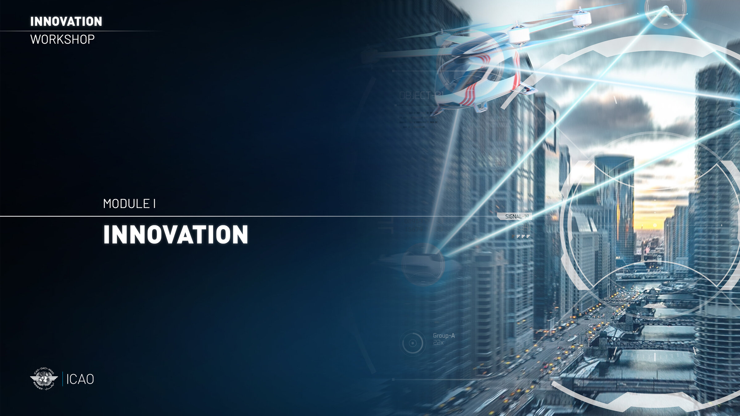 ICAO workshop Module I Innovation title slide