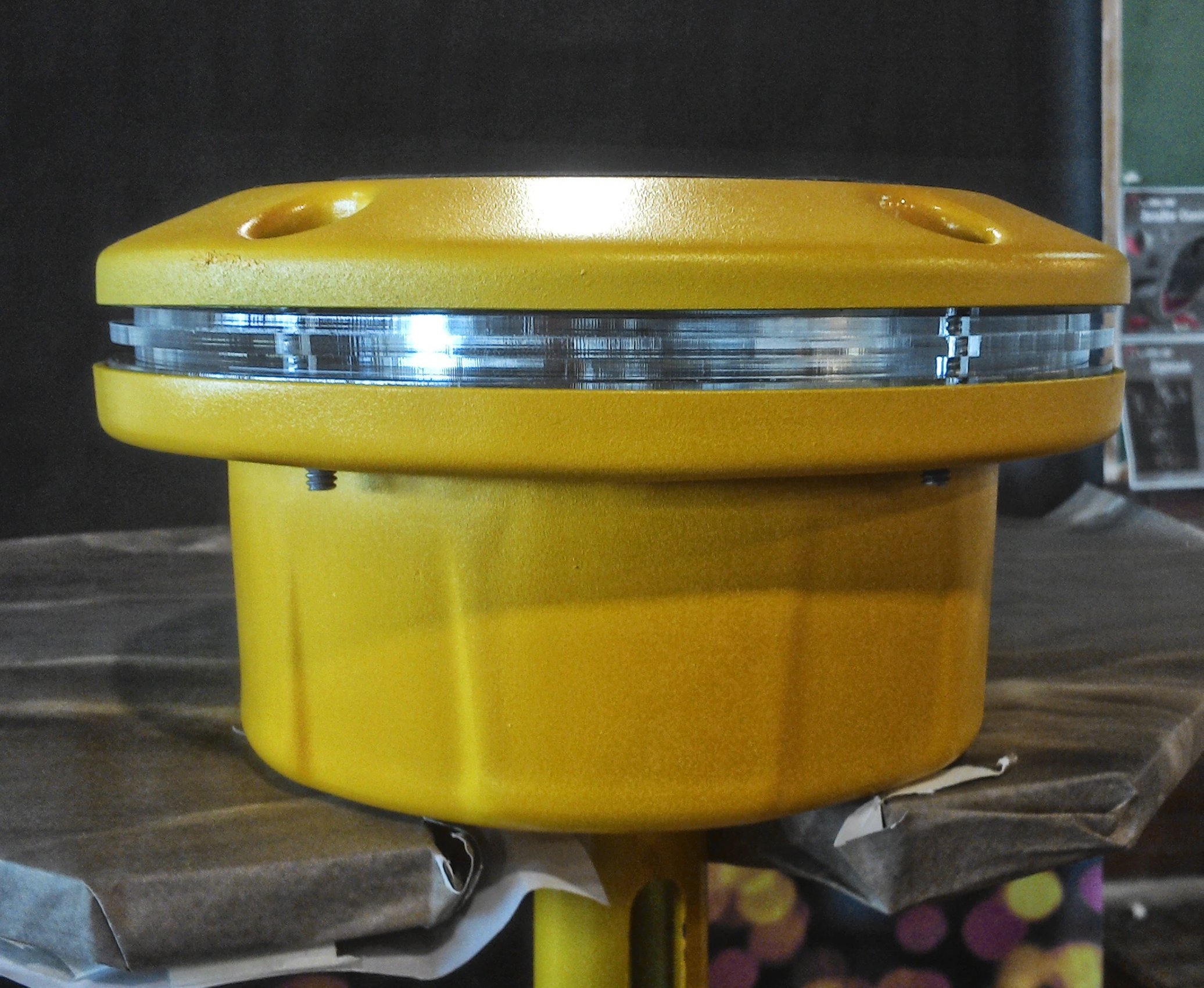 Inunda prototype side showing lit ring