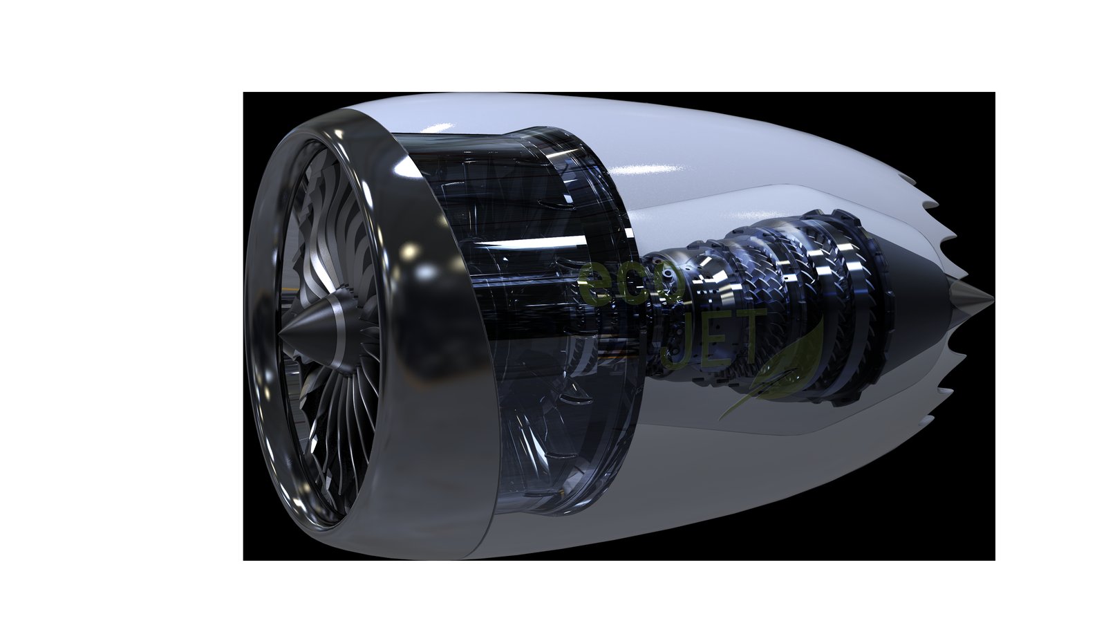 Jet Engine — high-bypass turbofan modelled for ICAO