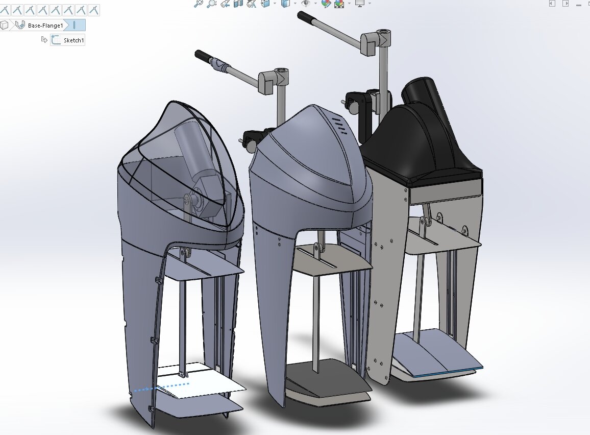 Mekafin Solidworks detail view
