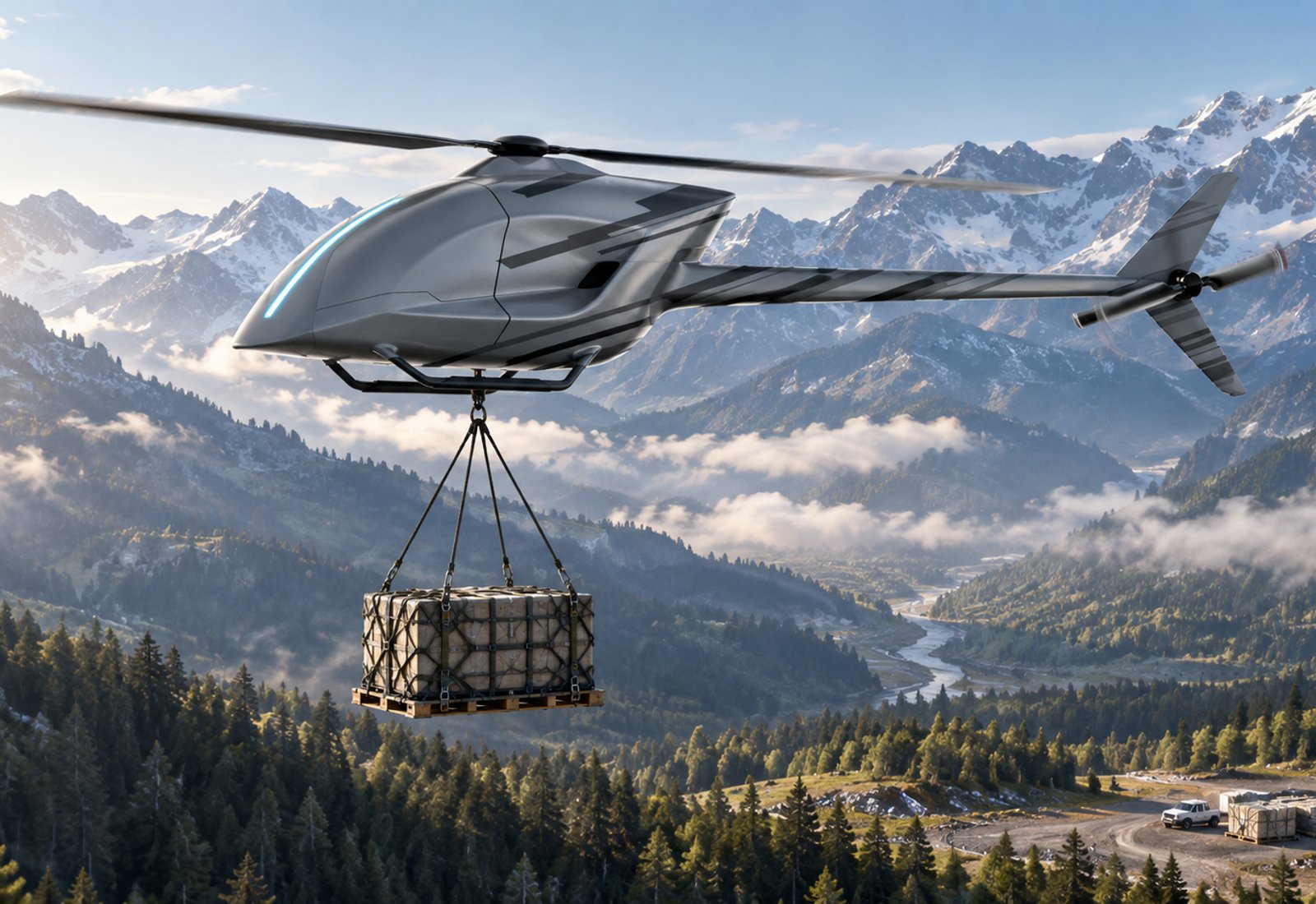 RPAS ICAO — unmanned cargo helicopter concept