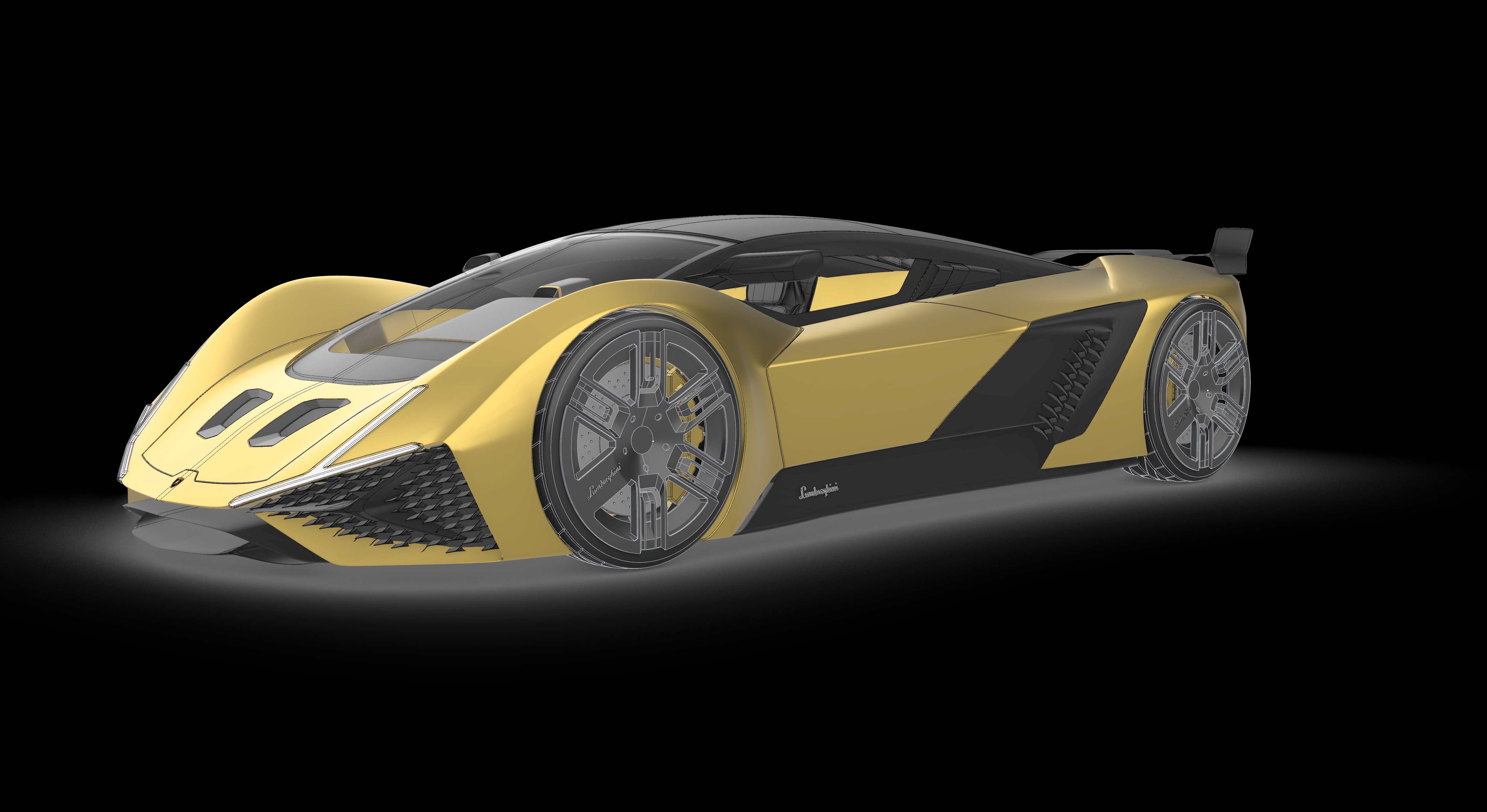 Rhinoceros viewport capture of the Sfumato model