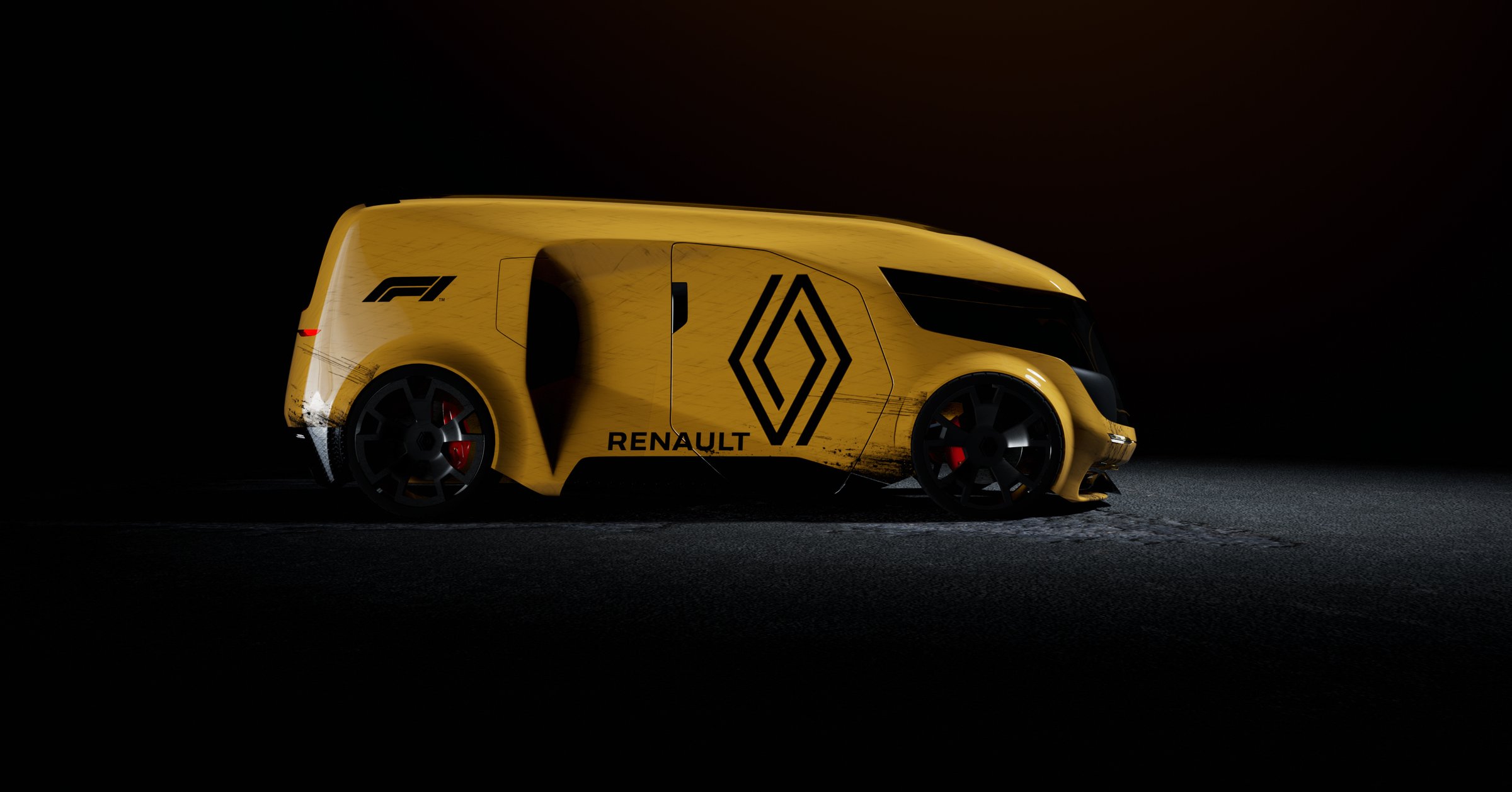 Van concept clean side profile