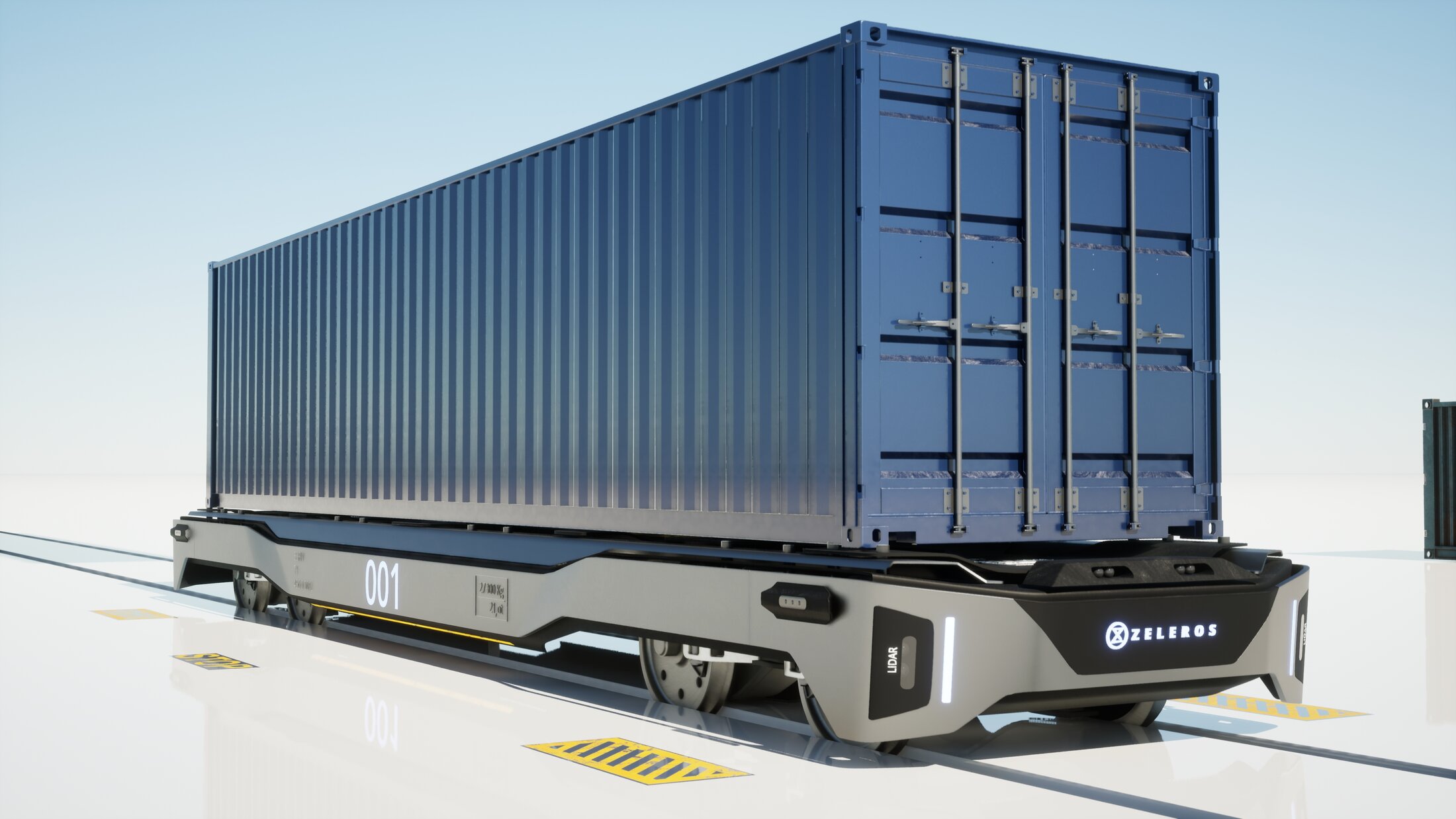 Zeleros SELF rear three-quarter studio render
